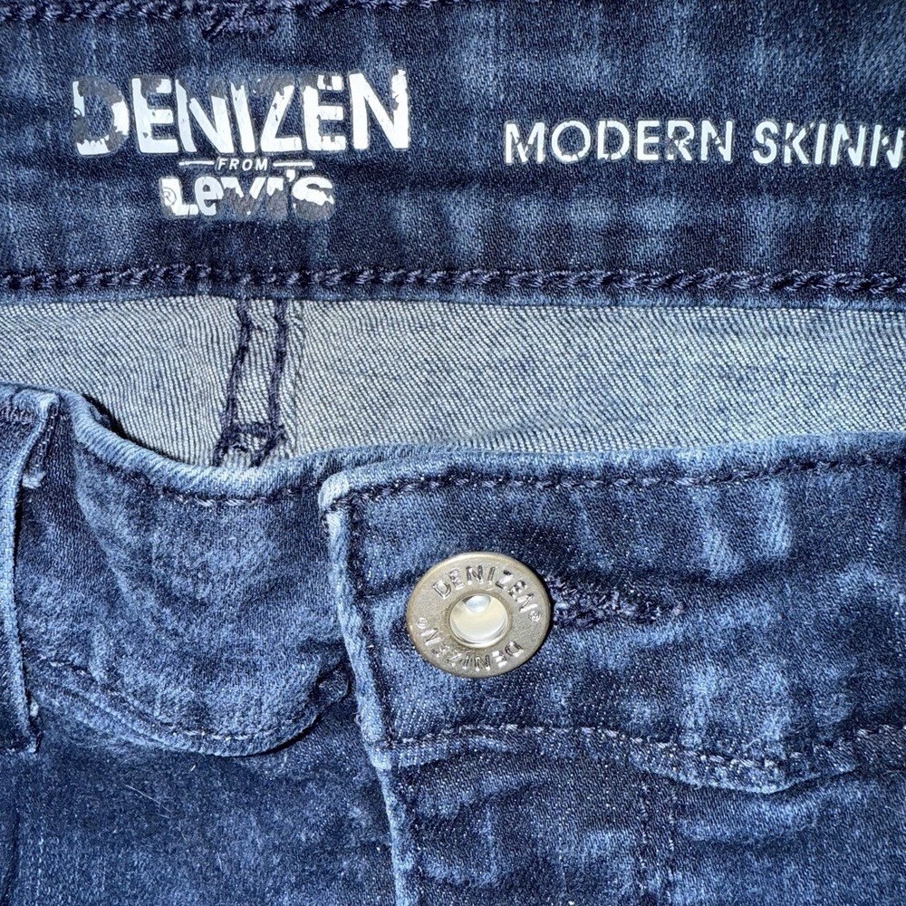 Denizen From Levi's Women's Moder Skinny Denim Jeans Blue Size 31 X 30 - Picture 6 of 8